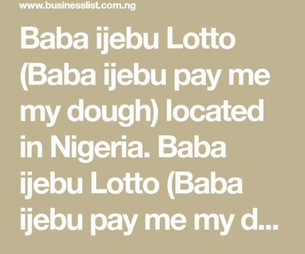 Exploring Baba Ijebu M.Y Lagos: Insights & Analysis