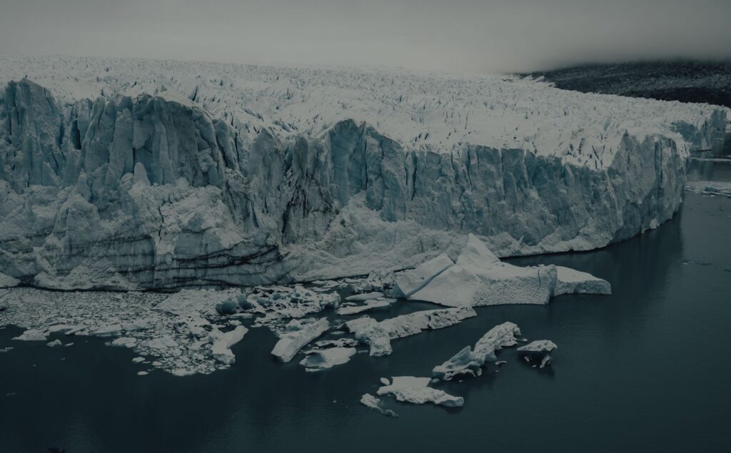 polar glaciers ice loss