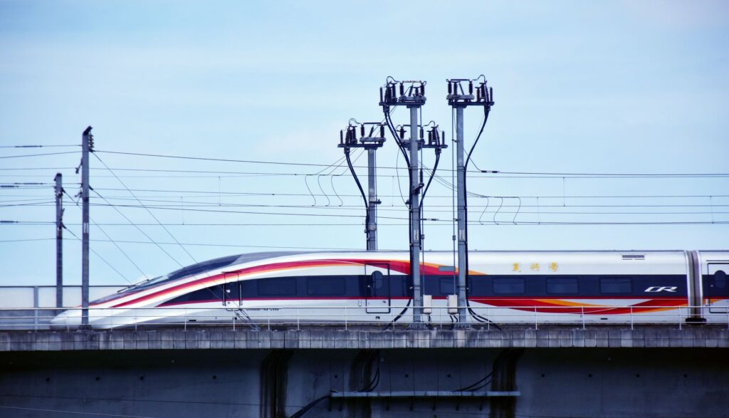cross-sea high-speed rail bridge